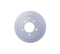 2x Brake disc solid 8DD 355 119-181 HELLA for MITSUBISHI LANCER VIII LANCER VII
