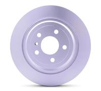 2x Brake disc solid 8DD 355 122-861 HELLA for MERCEDES-BENZ M-CLASS GLE Coupe