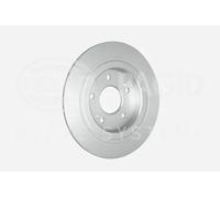 2x Brake disc solid 8DD 355 132-921 HELLA for HYUNDAI KIA