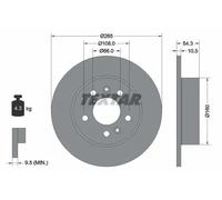 TEXTAR 92096300 Brake disc