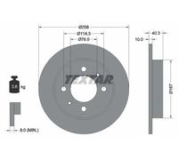 Textar 92117103 Brake Disc