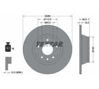 Textar 92159403 Brake Disc