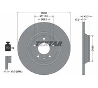 TEXTAR 92159503 Brake disc