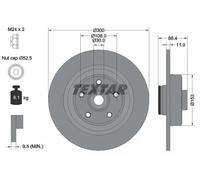 TEXTAR 92159803 Brake disc