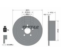 TEXTAR 92167800 Brake disc