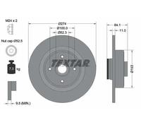 TEXTAR 92223203 Brake disc