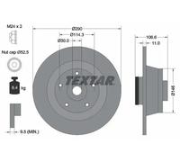 TEXTAR 92269603 Brake disc