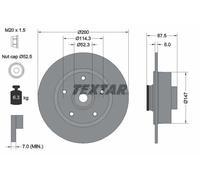 TEXTAR 92295203 Brake disc