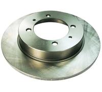 2x Brake disc solid B130059 DENCKERMANN for MITSUBISHI VOLVO