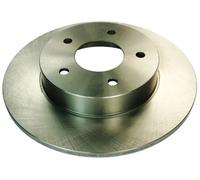 2x Brake disc solid B130215 DENCKERMANN for NISSAN ALMERA TINO PRIMERA