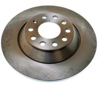 2x Brake disc solid B130305 DENCKERMANN for AUDI A6 C6 A6 C6 Avant