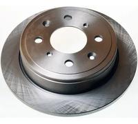 2x Brake disc solid B130338 DENCKERMANN for ROVER HONDA MG