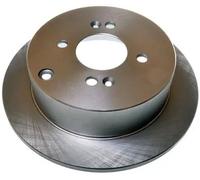 2x Brake disc solid B130340 DENCKERMANN for HYUNDAI KIA