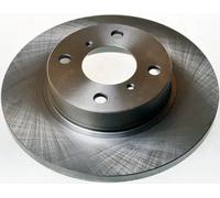2x Brake disc solid B130369 DENCKERMANN for OPEL SUZUKI