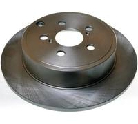 2x Brake disc solid B130386 DENCKERMANN for TOYOTA AVENSIS Estate AVENSIS Saloon