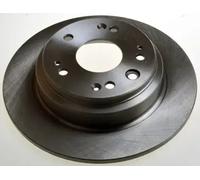 2x Brake disc solid B130517 DENCKERMANN for HONDA ACCORD VII Tourer