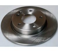 2x Brake disc solid B130552 DENCKERMANN for MERCEDES-BENZ A-CLASS