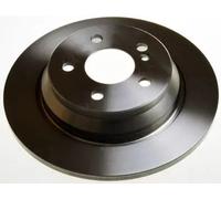2x Brake disc solid B130570 DENCKERMANN for MERCEDES-BENZ S-CLASS SL