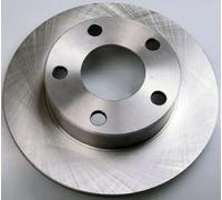 2x Brake disc solid B130629 DENCKERMANN for AUDI VW