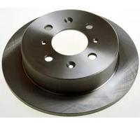 2x Brake disc solid B130630 DENCKERMANN for HONDA CIVIC del Sol Mk III JAZZ II
