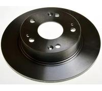 2x Brake disc solid B130631 DENCKERMANN for HONDA ACCORD VII