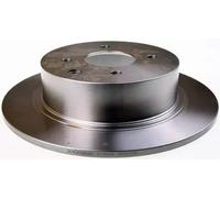 2x Brake disc solid B130685 DENCKERMANN for NISSAN CUBE TIIDA Hatchback