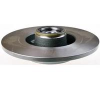 2x Brake disc solid B130689 DENCKERMANN for RENAULT GRAND SCÉNIC III FLUENCE