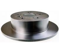 2x Brake disc solid B130705 DENCKERMANN for TOYOTA CAMRY Saloon
