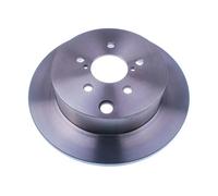 2x Brake disc solid B130725 DENCKERMANN for SUBARU XV IMPREZA Saloon FORESTER