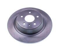 2x Brake disc solid B130731 DENCKERMANN for FORD MONDEO V Saloon