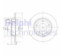 Delphi BG2806 Brake Disc