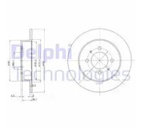 DELPHI BG3125 Brake disc