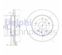 DELPHI BG3607 Brake disc