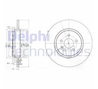 DELPHI BG3728 Brake disc