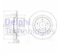 Delphi Brake Disc BG4026
