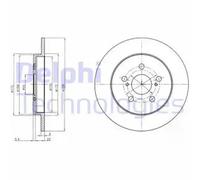 DELPHI BG4201C Brake disc