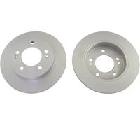 2x Brake disc solid BR-3261-C KAVO PARTS for HYUNDAI KIA