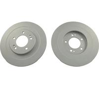 2x Brake disc solid BR-3263-C KAVO PARTS for HYUNDAI i40 I CW i40 I