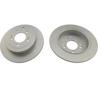 2x Brake disc solid BR-4246-C KAVO PARTS for HYUNDAI KIA