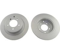 2x Brake disc solid BR-5782-C KAVO PARTS for MITSUBISHI CHRYSLER JEEP DODGE
