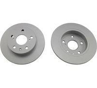2x Brake disc solid BR-8741-C KAVO PARTS for SUZUKI SWIFT III SX4 S-CROSS VITARA