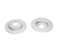 2x Brake disc solid BR-8751-C KAVO PARTS for SUZUKI SWIFT V