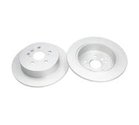 2x Brake disc solid BR-9411-C KAVO PARTS for TOYOTA RAV 4 Mk II