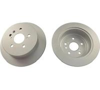 2x Brake disc solid BR-9458-C KAVO PARTS for LEXUS RX