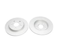 2x Brake disc solid BR-9460-C KAVO PARTS for TOYOTA AURIS COROLLA Saloon