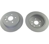 2x Brake disc solid BR-9483-C KAVO PARTS for LEXUS IS II