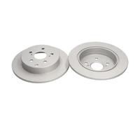 2x Brake disc solid BR-9537-C KAVO PARTS for TOYOTA PRIUS PLUS MIRAI