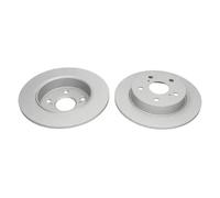 2x Brake disc solid BR-9565-C KAVO PARTS for TOYOTA SUZUKI