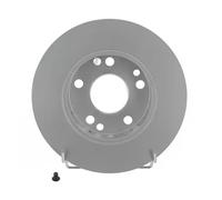 2x Brake disc solid DDF053C FERODO for MERCEDES-BENZ 190 170 Saloon