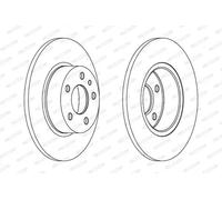 FERODO DDF067C Brake disc